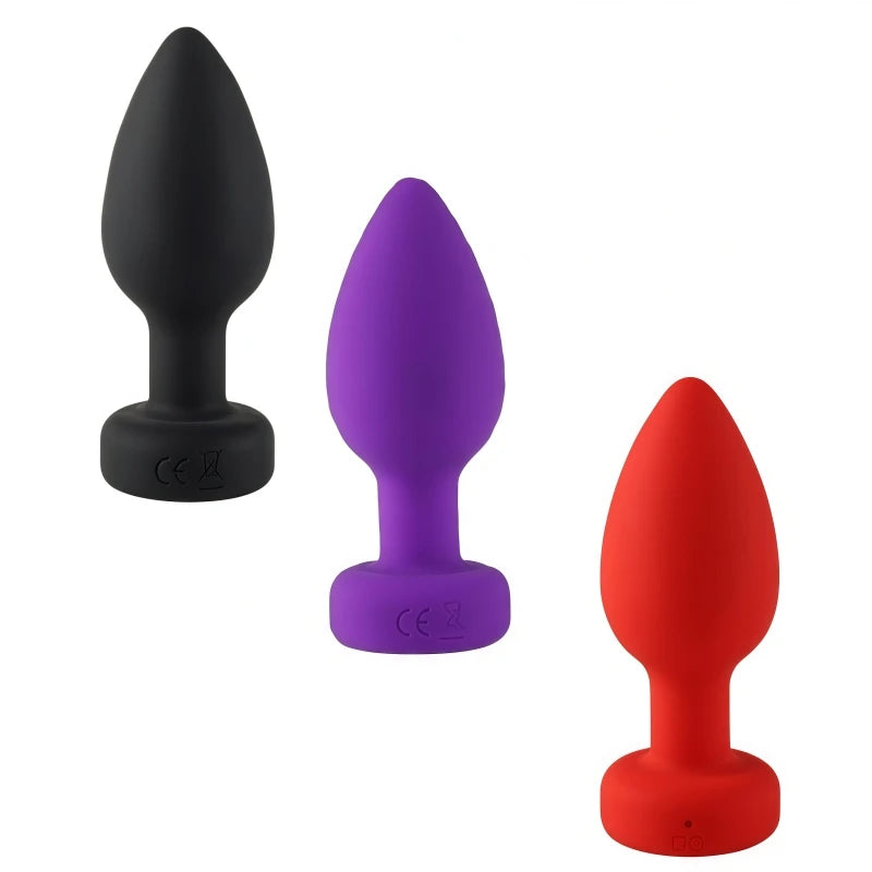 Wireless Remote Control Anal Plug – Silicone Prostate Massager