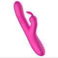 Rose Red Dual Head Massage Vibrator – 9.5 Inch Multi-Mode