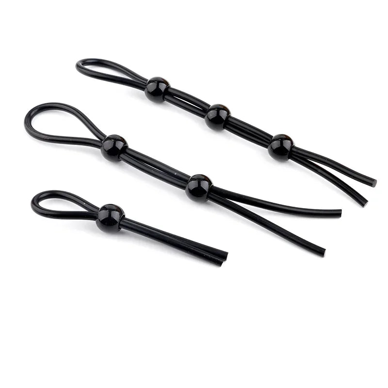 Adjustable Silicone Cock Ring for Men – Delay Ejaculation