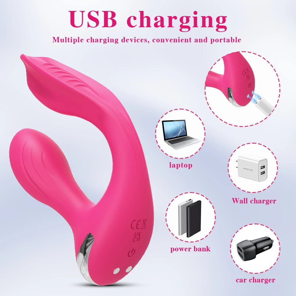 Couples Dual Stimulation Vibrator – Anal & Vaginal Massager