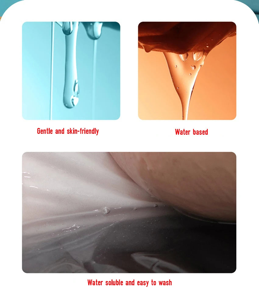 Water-Based Intimate Lubricant – Heat Sensation Lube for Couples