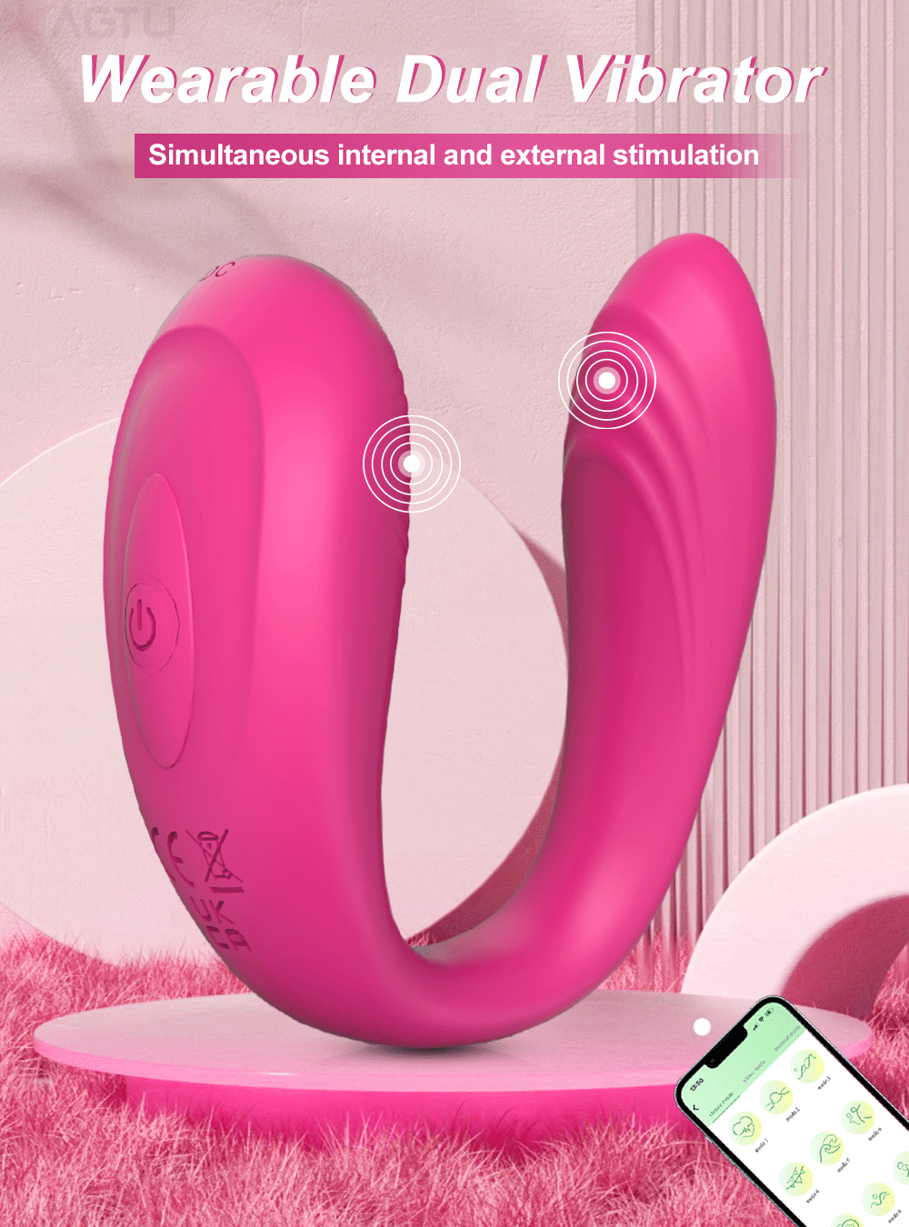 Double Penetration Vibrator for Couples – Dual Stimulation