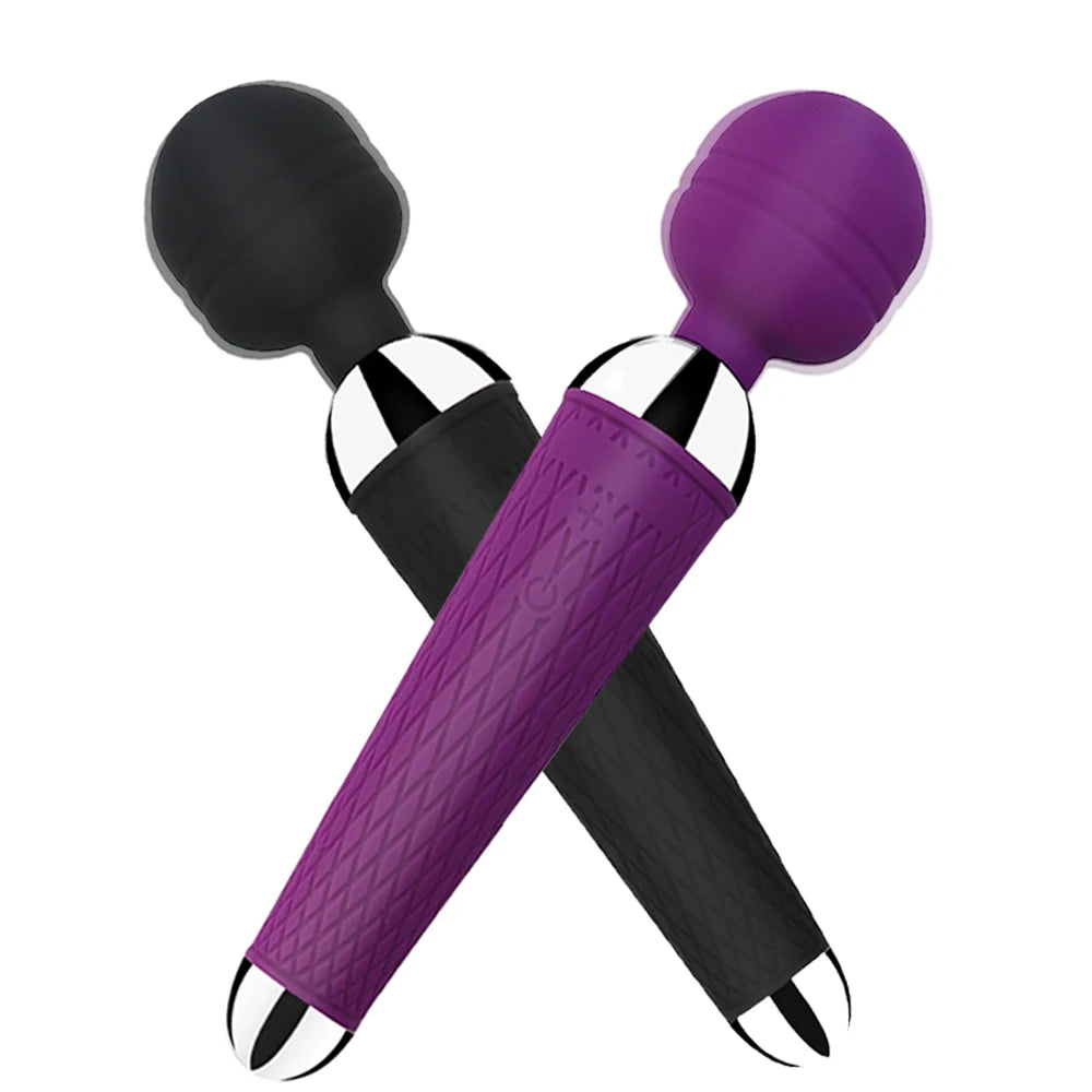 Magic Wand Clitoris Vibrator Massager – USB Rechargeable AV Wand