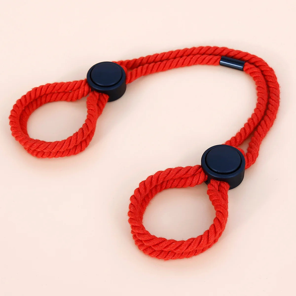BDSM Adjustable Rope Handcuffs – Fetish Restraints for Couples