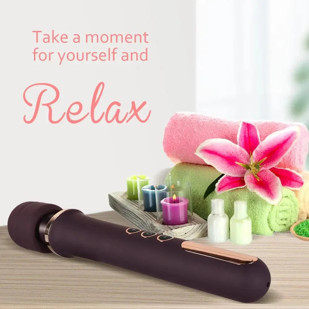 Magic Wand Vibrator – 10-Speed Clitoral Massager