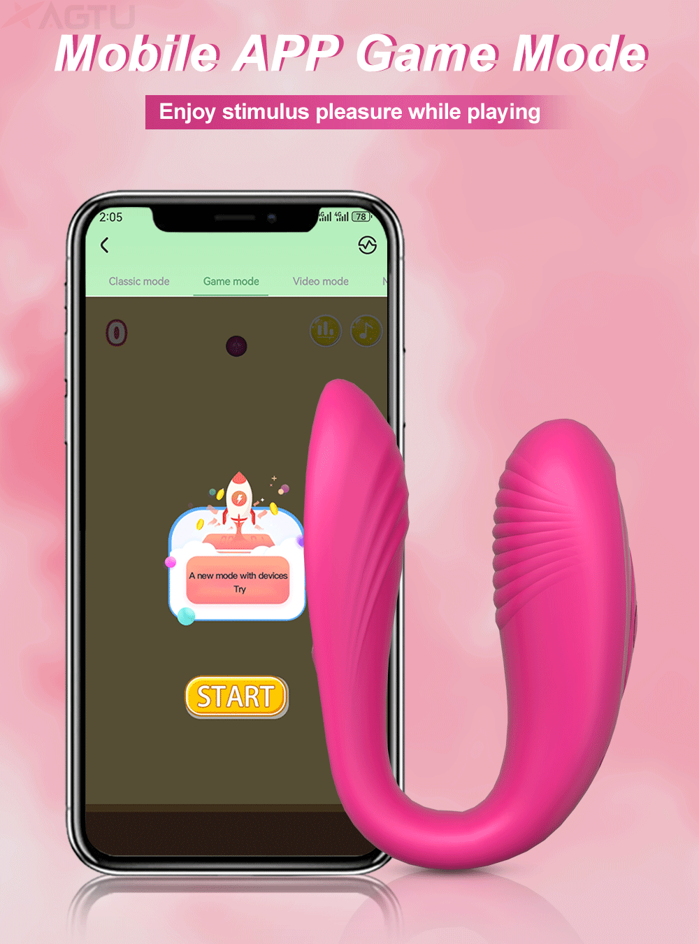 Double Penetration Vibrator for Couples – Dual Stimulation