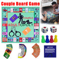 Couple Board Game Adultopoly Board Game Couple Board Game Entertainment Board Cards Games Couples Outdoor Portable Game ﻿Gifts