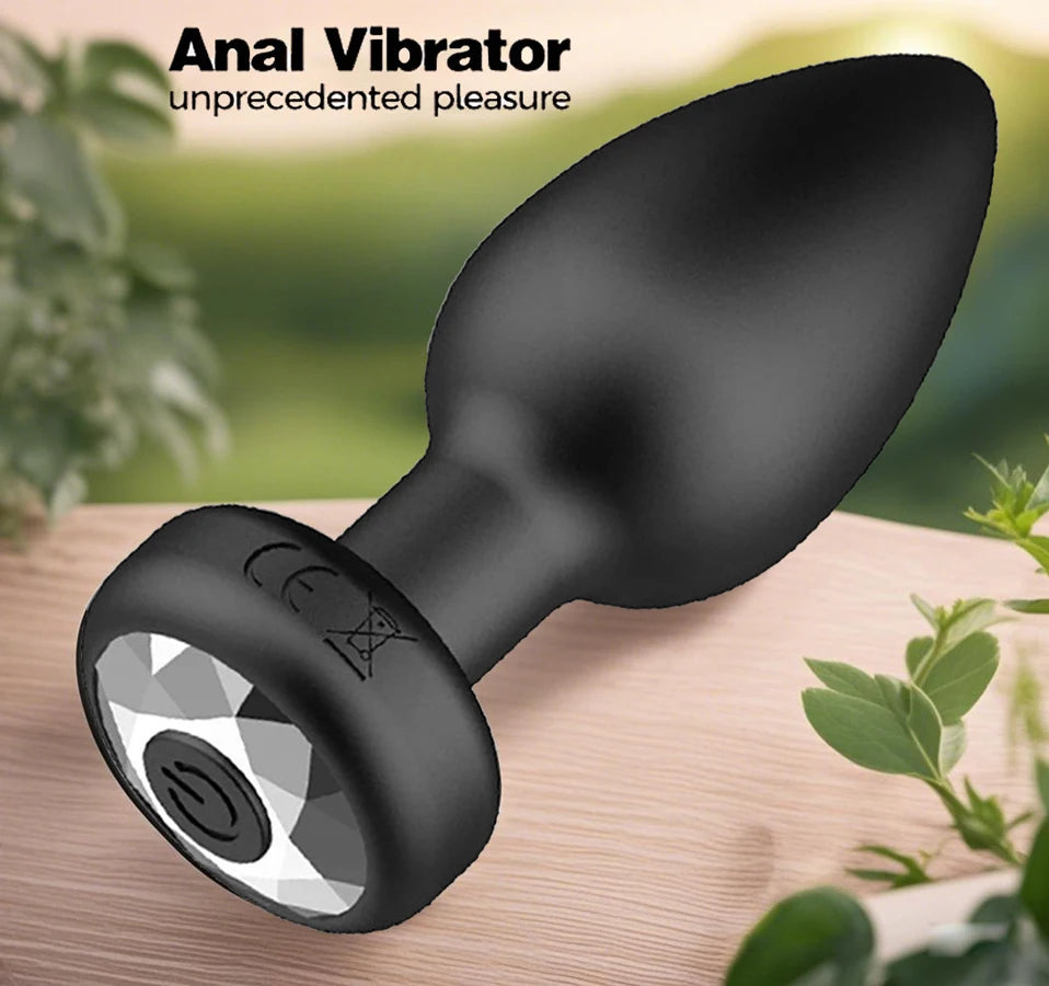 Remote Control Butt Plug Vibrator – Silicone Anal Toy