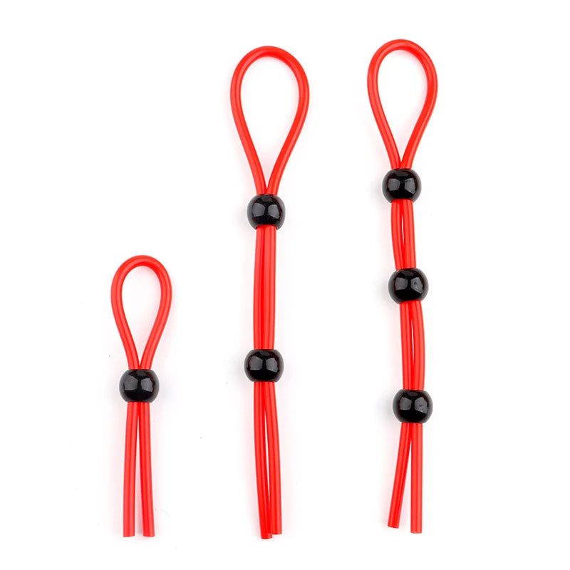 Adjustable Silicone Cock Ring for Men – Delay Ejaculation