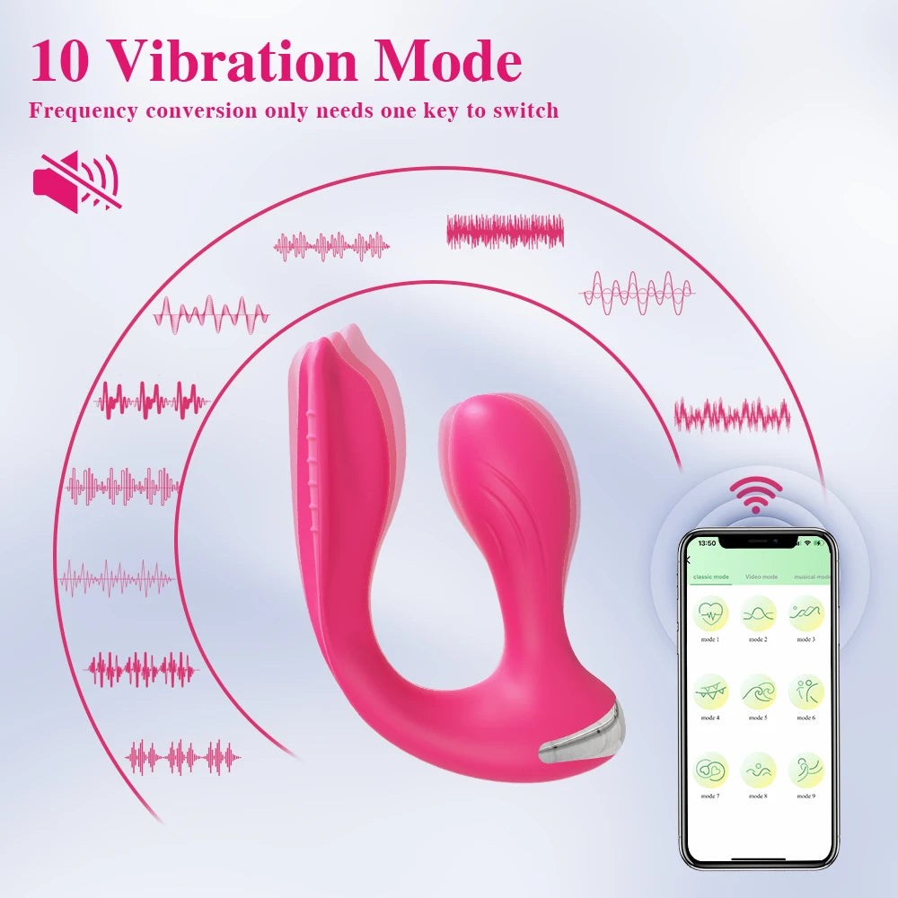 Double Penetration Vibrator for Couples – Dual Stimulation