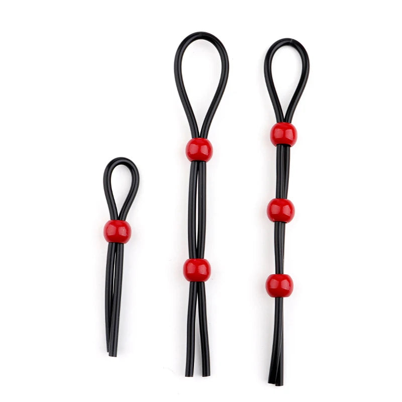 Adjustable Silicone Cock Ring for Men – Delay Ejaculation