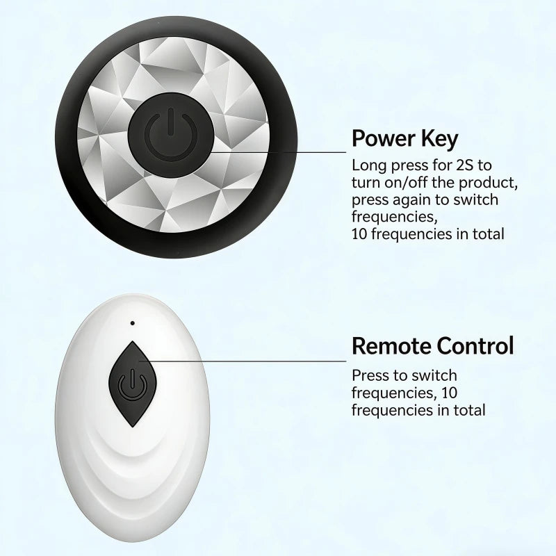 Wireless Remote Control Anal Plug – Silicone Prostate Massager
