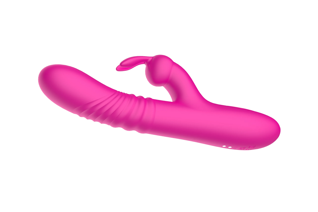 Rose Red Dual Head Massage Vibrator – 9.5 Inch Multi-Mode