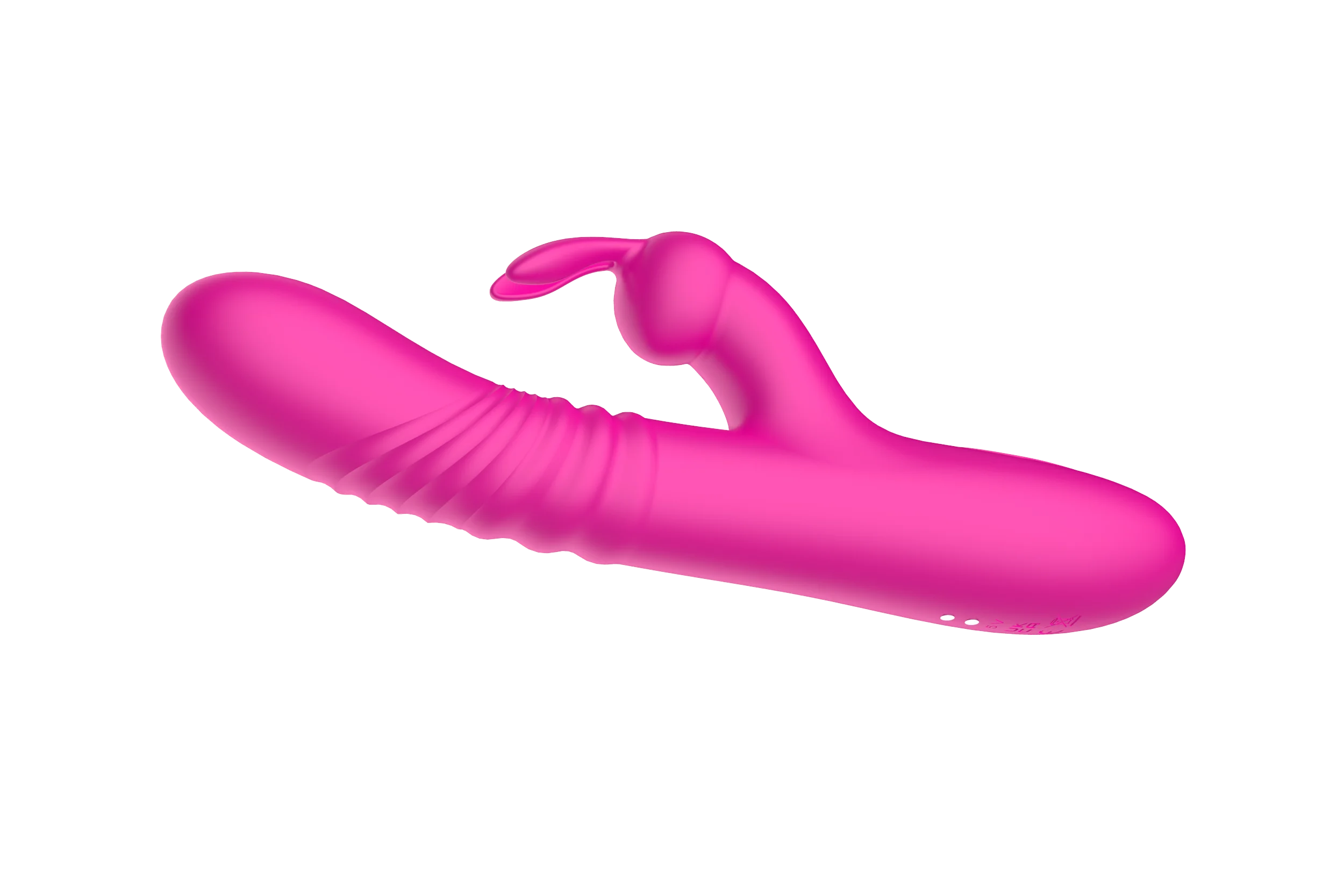 Rose Red Dual Head Massage Vibrator – 9.5 Inch Multi-Mode