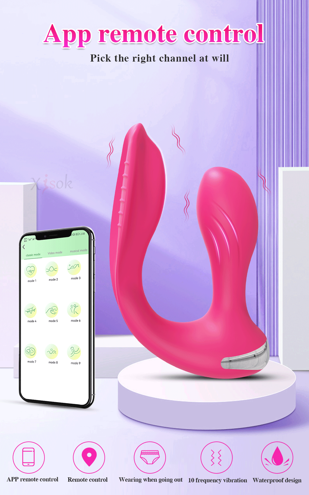 Couples Dual Stimulation Vibrator – Anal & Vaginal Massager