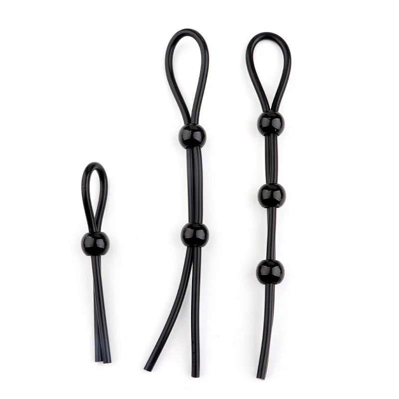Adjustable Silicone Cock Ring for Men – Delay Ejaculation